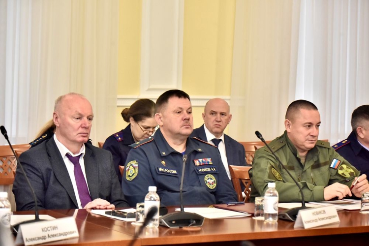 Начальник регионального Управления Росгвардии принял участие в заседании Координационного совещания по обеспечению правопорядка в Орловской области