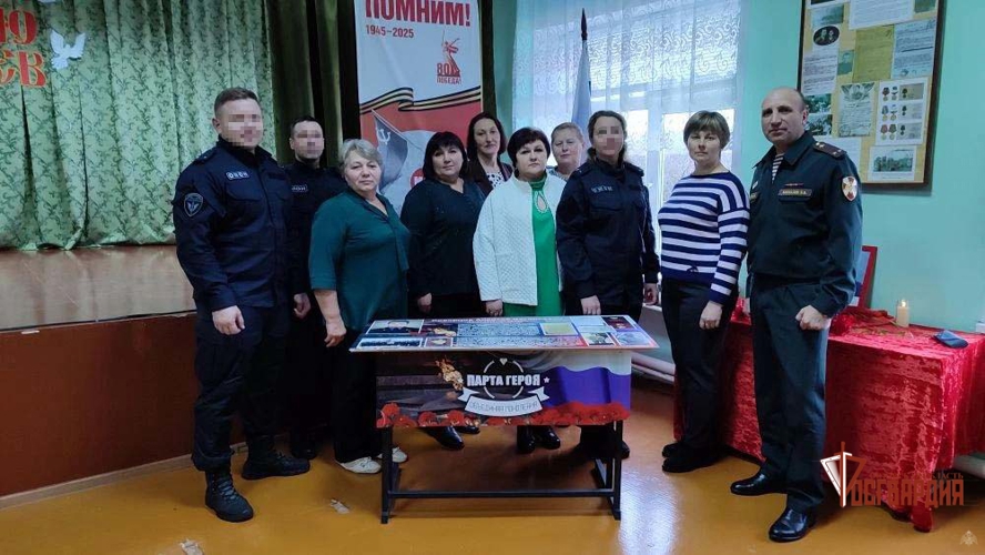 Росгвардейцы побывали на малой родине Героя России Алексея Скворцова