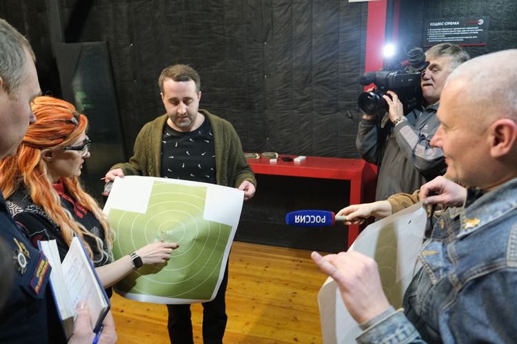 Росгвардия провела турнир по стрельбе среди представителей СМИ