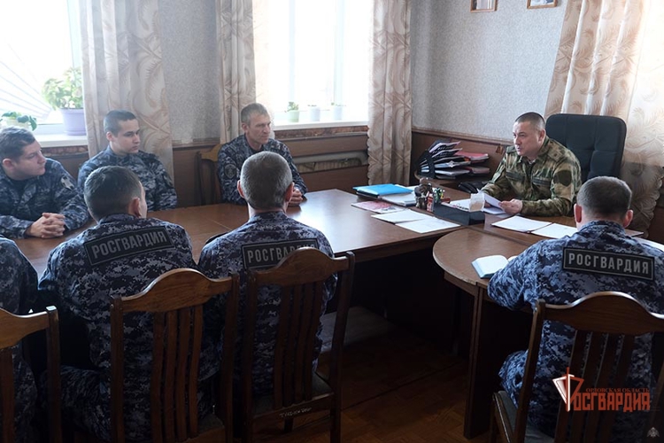Начальник регионального Управления Росгвардии встретился с главой Верховского района