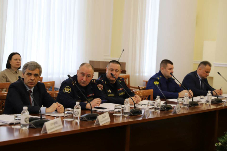 Начальник регионального Управления Росгвардии принял участие в заседании Антинаркотической комиссии в Орле