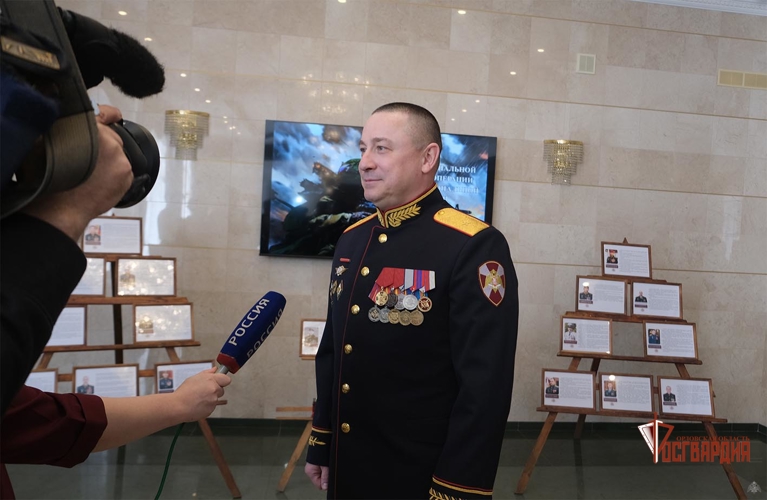 Начальник регионального Управления Росгвардии рассказал журналистам о 10-летнем юбилее ведомства