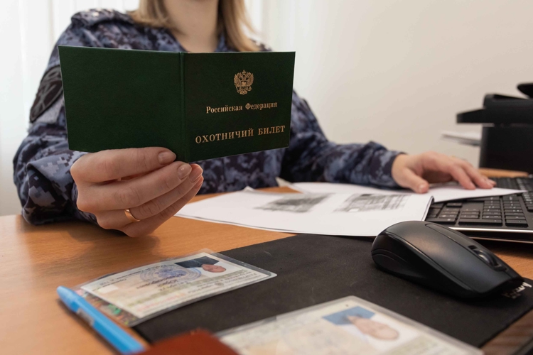 За месяц росгвардейцы изъяли у граждан 55 единиц оружия