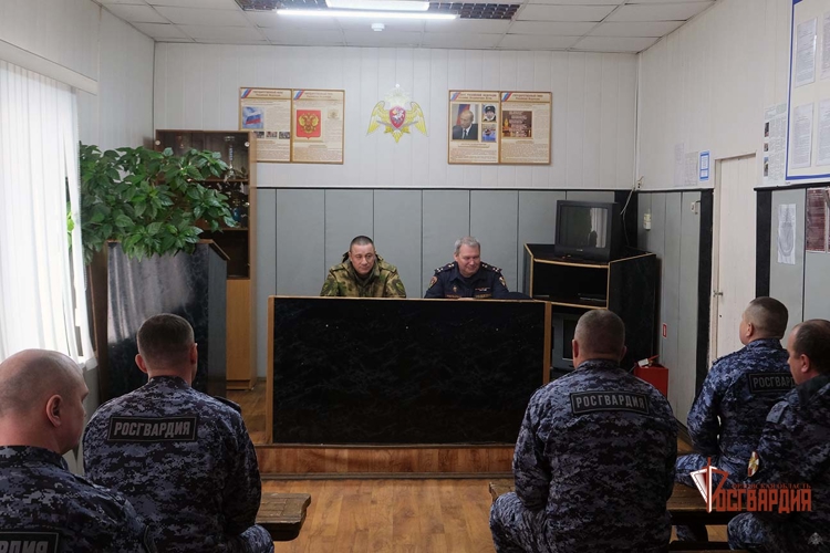 Во Мценске росгвардейцы подвели итоги за квартал