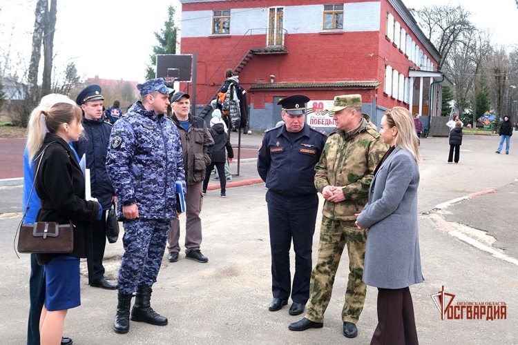 Начальник регионального Управления Росгвардии провел проверку в детском санатории «Орловчанка»