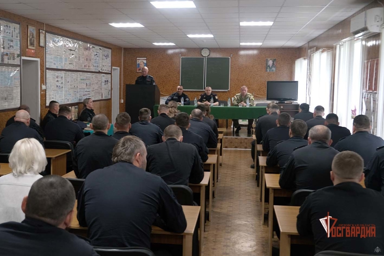 32 года исполнилось ОМОН «Крепость» Управления Росгвардии по Орловской области
