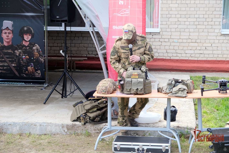 В детском лагере «Ёлочка» под Орлом прошёл «День Росгвардии»