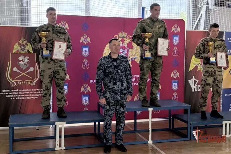 Орловские росгвардейцы стали призерами чемпионата Центрального округа по служебному биатлону
