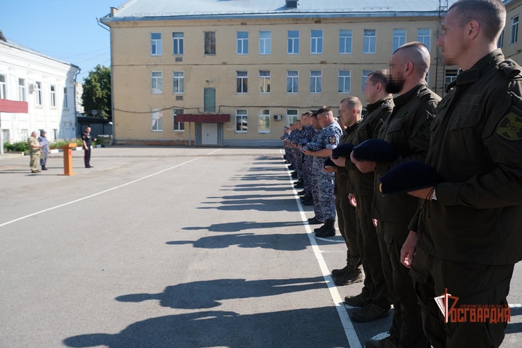 В Орле росгвардейцы приняли участие в мероприятиях в честь Дня ветеранов боевых действий