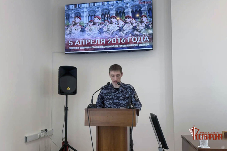 Ливенские росгвардейцы рассказали о результатах работы за первое полугодие  