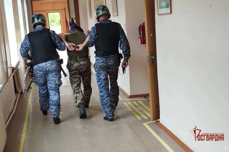 В Орле росгвардейцы приняли участие во всероссийских учениях