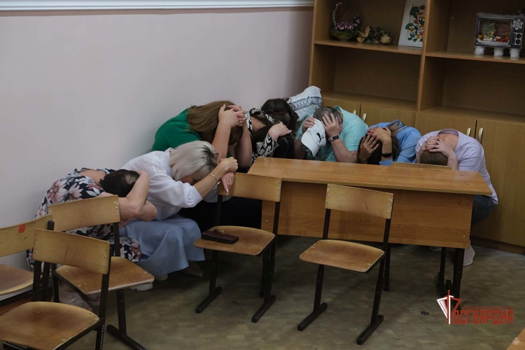 В Орле росгвардейцы приняли участие во всероссийских учениях