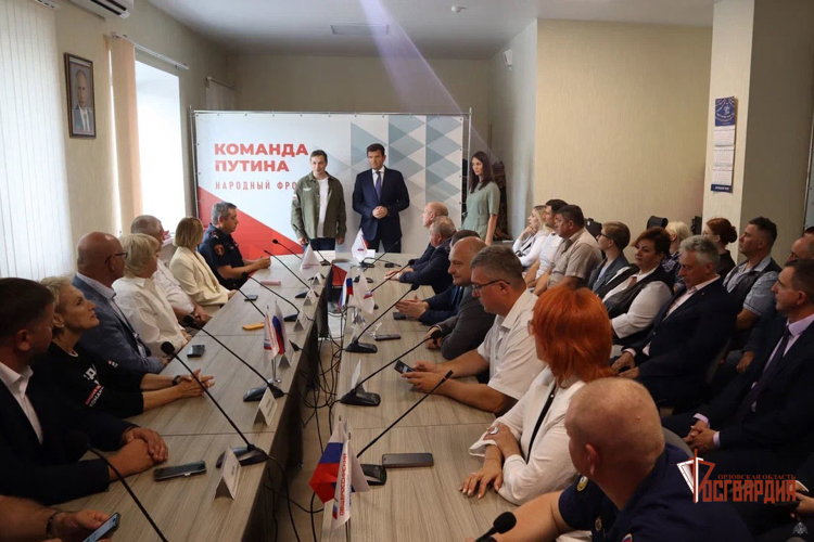 Сотрудник Росгвардии получил благодарственное письмо Народного фронта